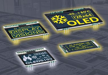 Heute und morgen lieferbar: OLED-Displays