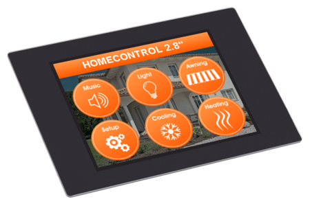 EA uniTFTs020-ATC: mini HMI Display mit Touch in IPS Technik, I²C, SPI und USB zum Einbau, 3,3V