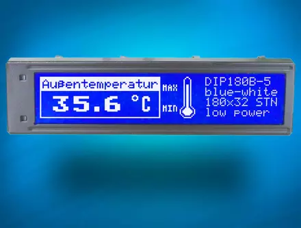 180x32 Punkte, 3x AX6120