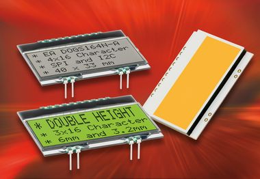 Superflach und sparsam LCD Displays