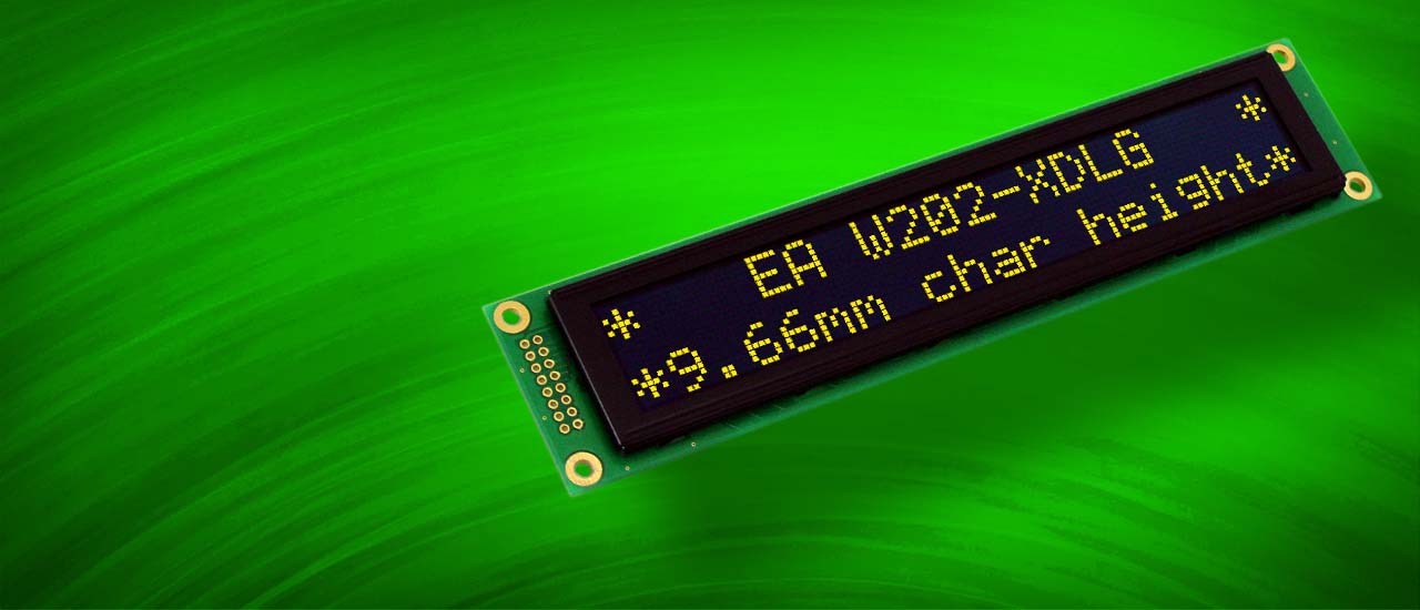 Punktmatrix Displays als OLED oder LCD, TExt und Grafik Punktmatrix Displays als OLED oder LCD, TExt und Grafik