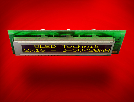 OLED Textdisplays 2x8..4x20